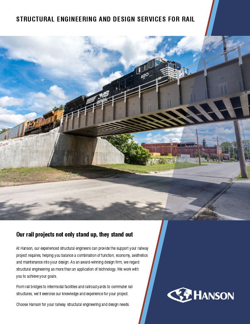 Cover image for Structural engineering for railway